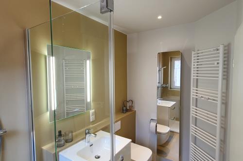 Borkum Ferienwohnung Haus Heike - Badezimmer