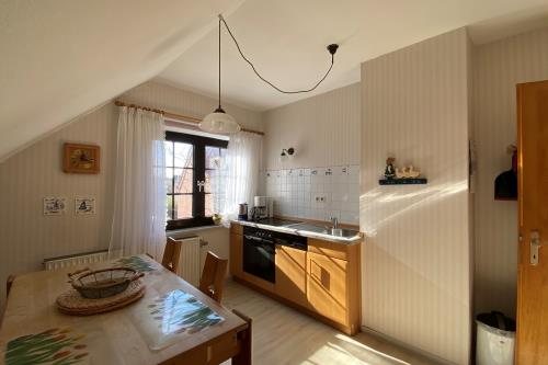 Borkum Ferienwohnung Haus Michaelsen - Essbereich/Küche
