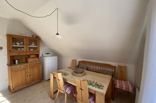 Borkum Ferienwohnung Haus Michaelsen - Essbereich