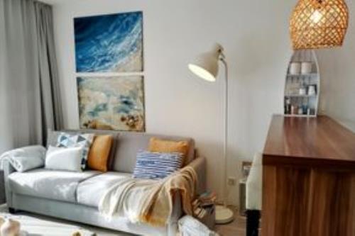 Borkum Ferienwohnung Ahoi - Schlafsofa