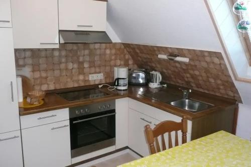 Borkum Ferienwohnung Klaus - Küche