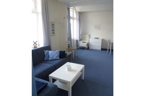 Borkum Ferienwohnung Möwennest III Wohnung 11 - Wohnbereich