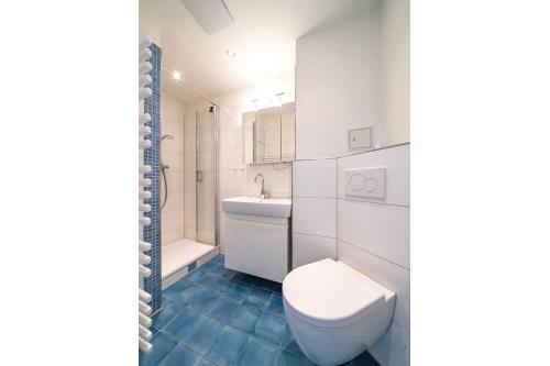 Borkum Ferienwohnung Morgensonne - Bad