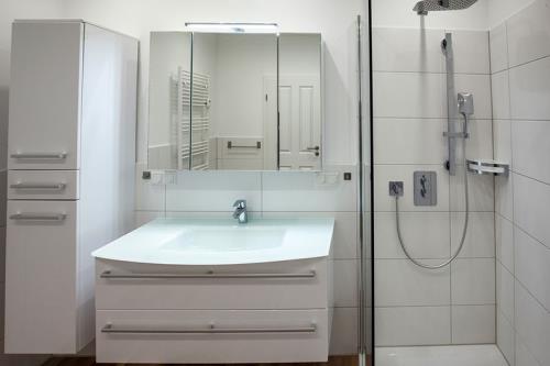 Borkum Ferienwohnung Nordseetraum - Modernes Duschbad 2