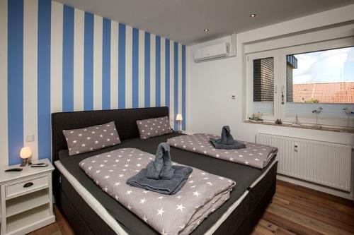 Borkum Ferienwohnung Nordseetraum - Schlafzimmer 2