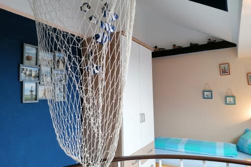 Borkum Ferienwohnung Oskar - Schlafzimmer