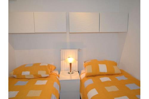 Borkum Ferienwohnung Rathausblick inkl. Saisonstrandkorb - Schlafzimmer