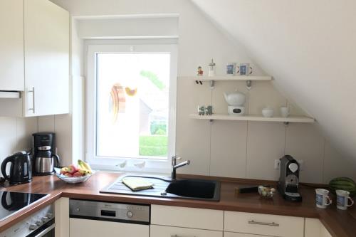 Borkum Ferienwohnung Schiffskoje**** - Küche