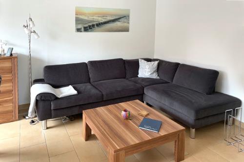 Borkum Ferienwohnung Schiffskoje**** - Wohnbereich