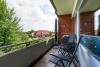 Borkum Ferienwohnung Solveig - Balkon