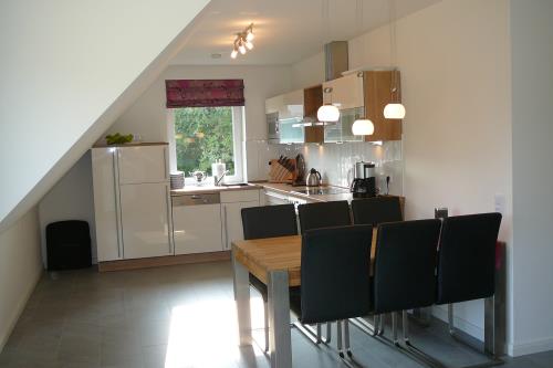 Borkum Ferienwohnung Sternenblick Borkum - Küche