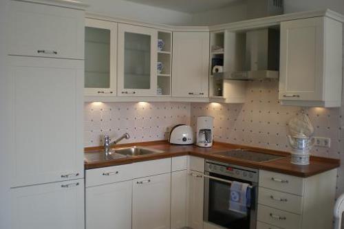 Borkum Ferienwohnung Strandläufer - Küche