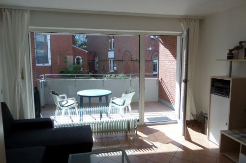 Borkum Ferienwohnung Strandnah - Wohnbereich