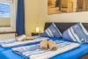 Borkum Ferienwohnung Swantje / Haus Leuchtturmkieker - Schlafzimmer 1