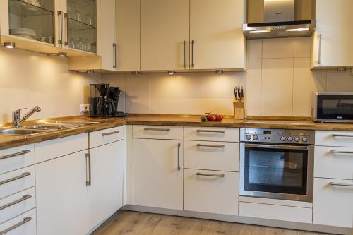 Borkum Ferienwohnung Swantje / Haus Leuchtturmkieker - vollausgestattete separate Küche