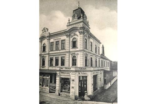 Borkum Ferienwohnung Villa Scherz - Belétage - Villa Scherz um 1900