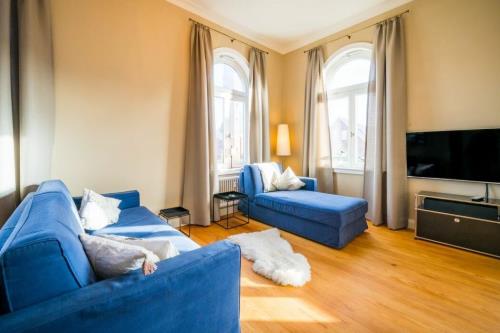 Borkum Ferienwohnung Villa Scherz - Belétage