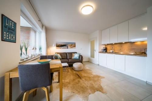 Borkum Ferienwohnung ZeiTraum - Wohnküche