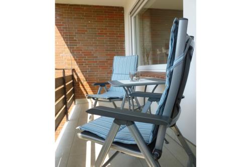 Borkum Ferienwohnung ZeiTraum - Sonniger Balkon