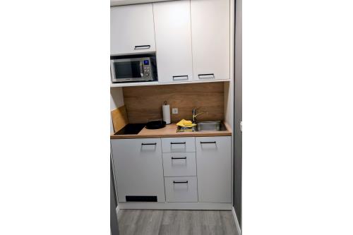 Borkum Ferienwohnungen Haus Deich 71 - Wohnung 7 - Küchenzeile