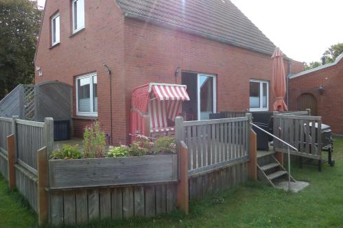 Borkum Ferienwohnungen Haus Nati - Woldedünen - ID 13605 - Terrasse, Woldedünen
