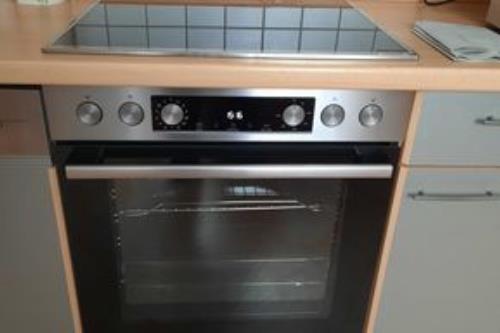 Borkum Ferienwohnungen Haus Nati - Woldedünen - ID 13605 - Induktionsherd mit Backofen