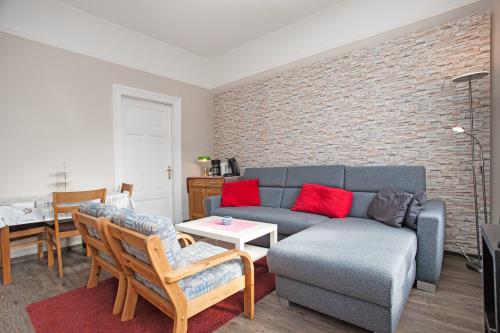 Borkum Ferienwohnung Villa Atelier - Strandläufer - Ausstattung 1