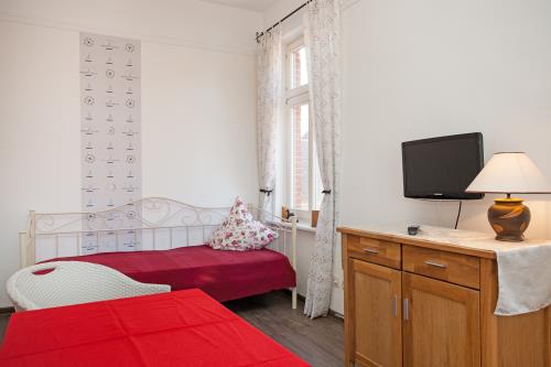 Borkum Ferienwohnung Villa Atelier - Wattwurm - Ausstattung 4