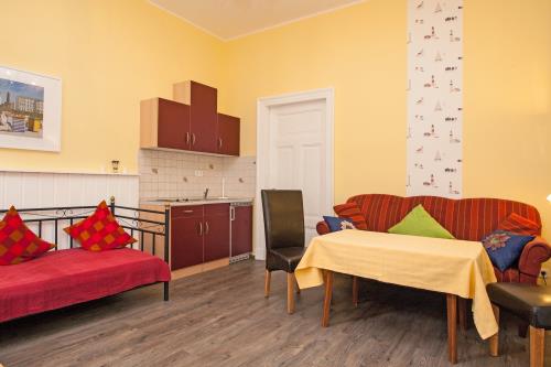 Borkum Ferienwohnung Villa Atelier - Wellhornschnecke - Ausstattung 1