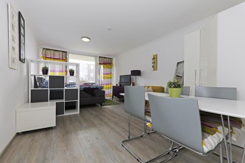 Borkum Ferienwohnung steife brise - Wohnbereich