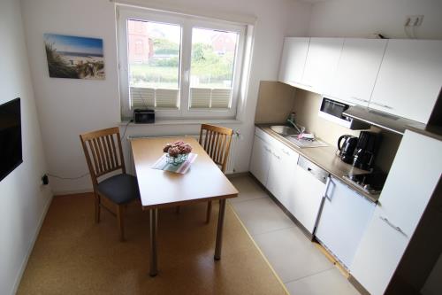 Borkum Ferienwohnungen Haus Rena - Wohnung 2 Meerblick - Ausstattung 3