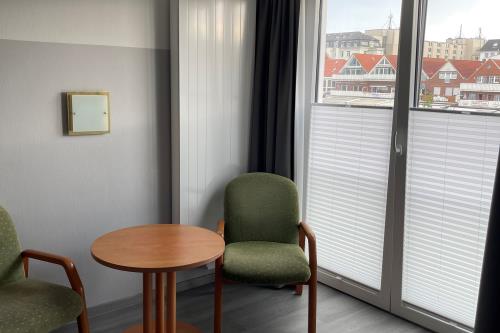 Borkum Hotel Haus Passat - Doppelzimmer 10 OG - 10 OG - Sitzecke