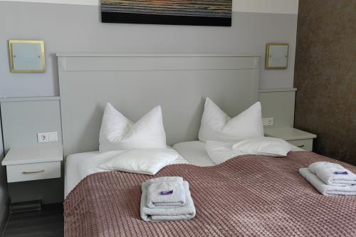Borkum Hotel Haus Passat - Doppelzimmer 11 OG - 11 OG - Doppelbett