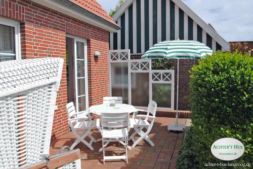 Langeoog Ferienhaus Achter&#39;t Hus - 1 - Terrasse