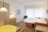 Langeoog Ferienwohnung Appartement Charlotte - Wohn/Schlafzimmer