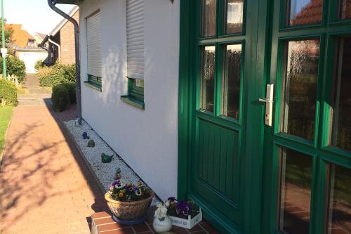 Langeoog Ferienwohnung Appartmenthaus Börgmann - Einfahrt