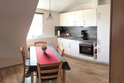 Langeoog Ferienwohnung Appartmenthaus Börgmann - Fewo1 - Küche