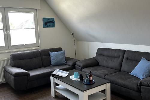 Langeoog Ferienwohnung Appartmenthaus Börgmann - Fewo1 - Wohnzimmer
