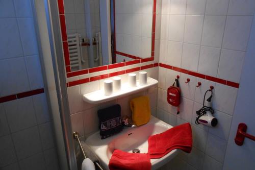 Langeoog Ferienwohnung Appartementhaus Buddelei  - 7/107 - App 7 Bad mit allem wichtigem