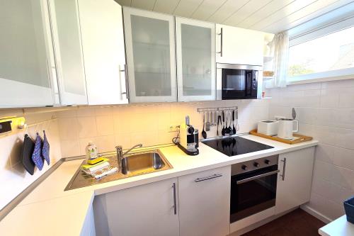 Langeoog Ferienhaus Us Langeoog - Blaue Dören - Küche