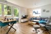 Langeoog Ferienwohnung Bude & Sofa - Wohnraum dunkler Verena