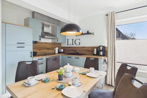 Langeoog Dat oll Beerkutscherhuus - Ferienwohnung Dünengras - Ausstattung 1