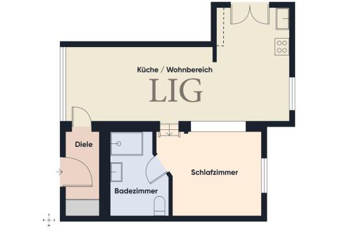 Langeoog Dat oll Beerkutscherhuus - Ferienwohnung Salzwiese - Ausstattung 16