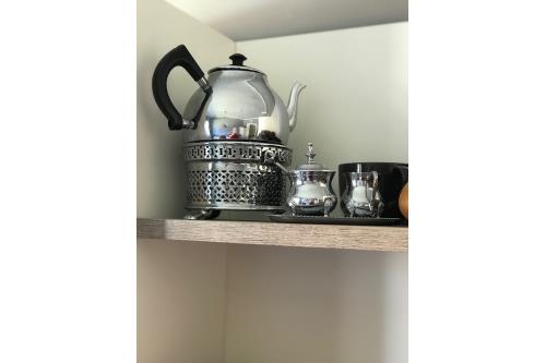 Langeoog Ferienwohnung De Fischer un sien Froo - Blumental - Utensilien einer ostfriesischen Küche