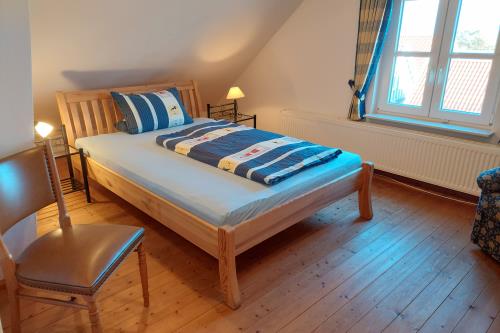 Langeoog Ferienhaus Der Sanddornhof - 1 - Schlafzimmer 4