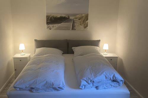Langeoog Ferienwohnung Dünendrifft 4 BG - DoppelbettZimmer