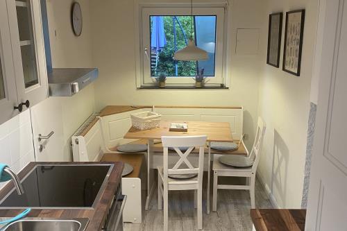 Langeoog Ferienwohnung Dünendrifft 4 BG - Küche