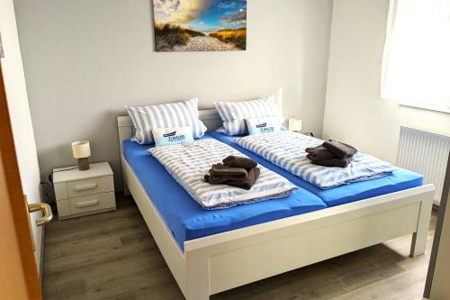 Langeoog Ferienwohnung Ferienhaus Katja und Ralf Heimes - 1 - Schlafraum