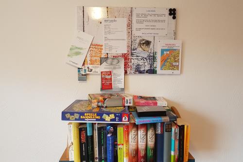 Langeoog Ferienwohnung Ferienhaus Katja und Ralf Heimes - 2 - Infowand Eingangsbereich