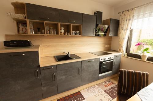 Langeoog Ferienwohnung Ferienhaus Sülvern Wind - Wohnküche